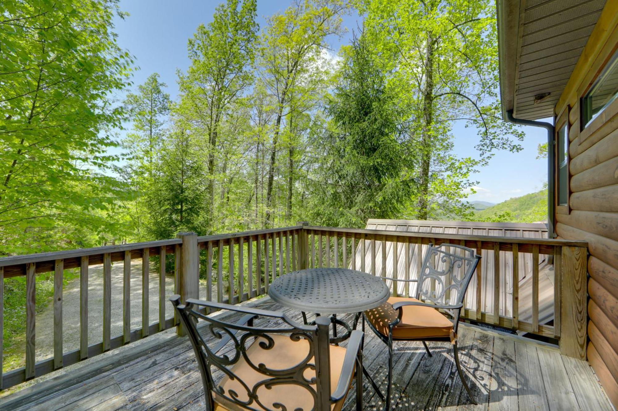 Bryson City Cabin With Hot Tub And Mountain Views! Exterior foto