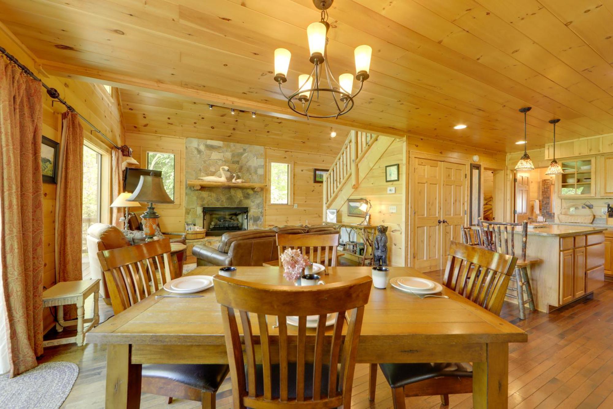 Bryson City Cabin With Hot Tub And Mountain Views! Exterior foto